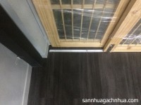 Công trình sàn nhựa hèm khóa mã AW32C tại quận 1 TPHCM